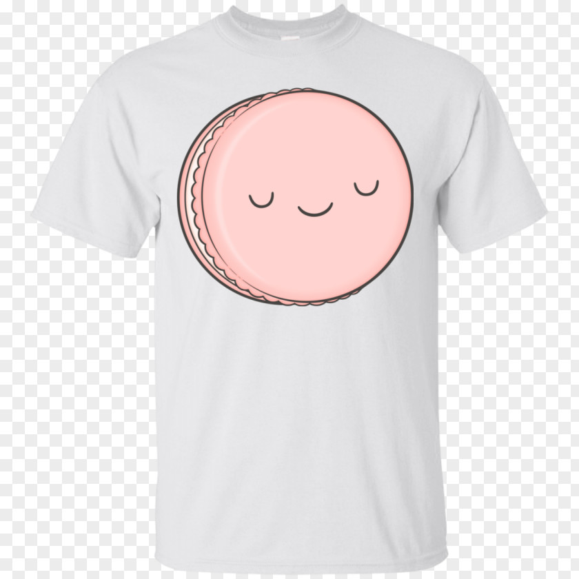 T-shirt Smiley Sleeve Macaron Font PNG