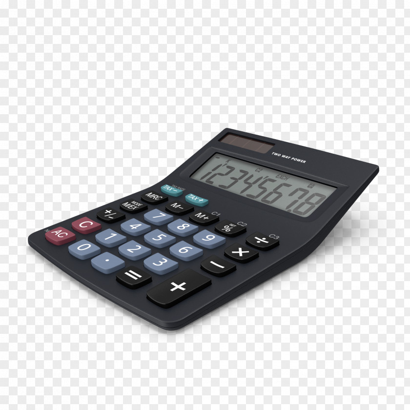 A Calculator Electronics Digital Data Adding Machine PNG