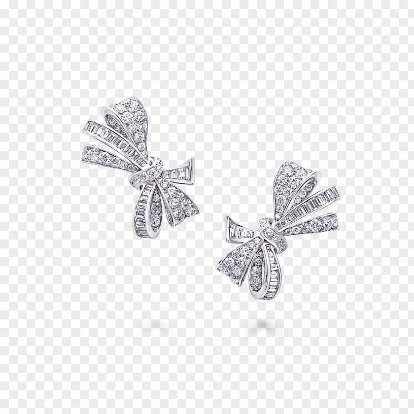 A Pair Of Rings Earring Graff Diamonds Jewellery PNG