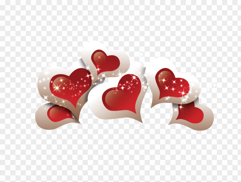 Creative Valentine Hearts Heart Paper Flyer Dia Dos Namorados Valentines Day PNG