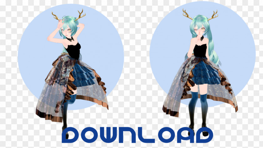 Hatsune Miku MikuMikuDance VRChat Deer Kagamine Rin/Len PNG