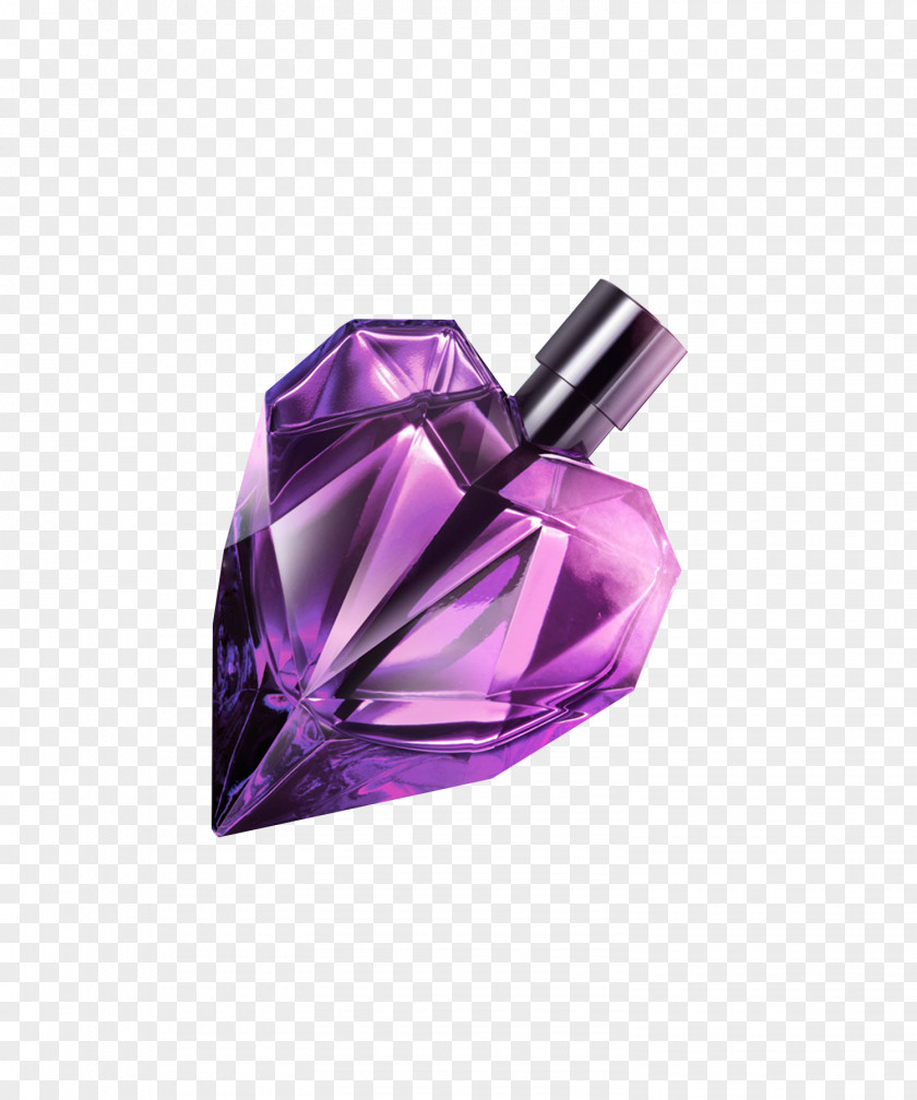 Heart-shaped Purple Perfume Fragrances Of The World Cosmetics Photography Oriflame PNG