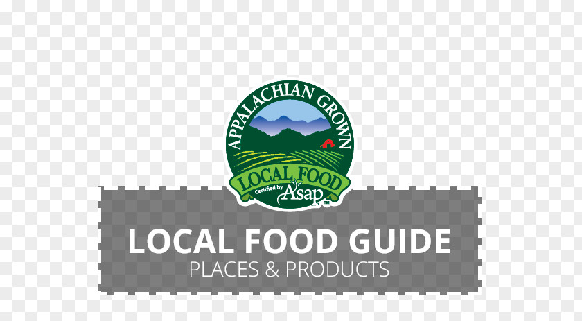 Local Food Appalachian Mountains Logo Brand Green PNG