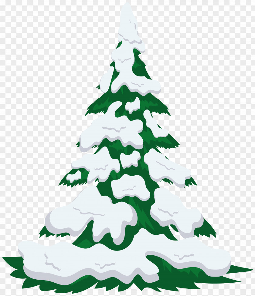 Snowy Tree Transparent Image Snow Clip Art PNG