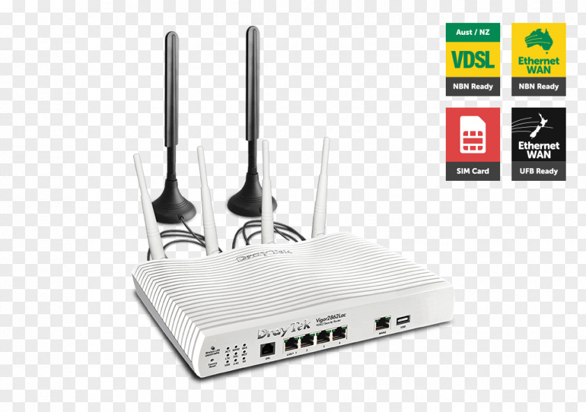 Draytek DrayTek Router VDSL Digital Subscriber Line DSL Modem PNG