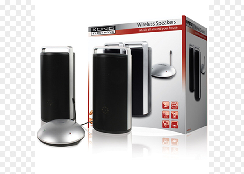 Haut Parleur Loudspeaker Konig König Speakers Wireless Carrier Rf Computer PC Speaker PNG