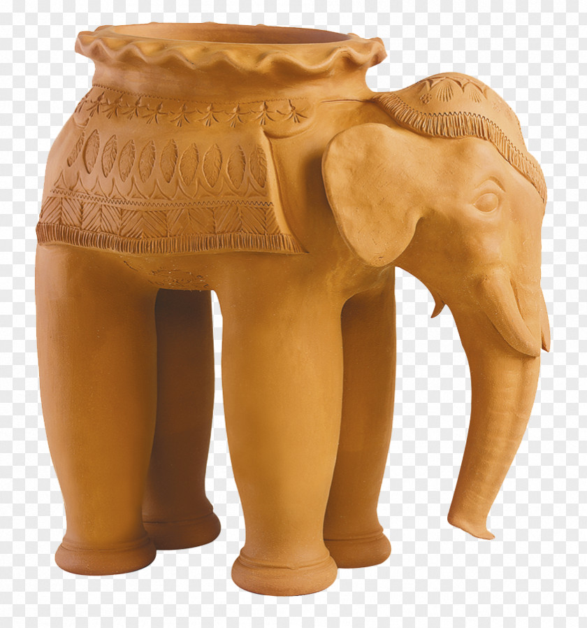 Palanquin Indian Elephant African Whichford Pottery Elephantidae Flowerpot PNG