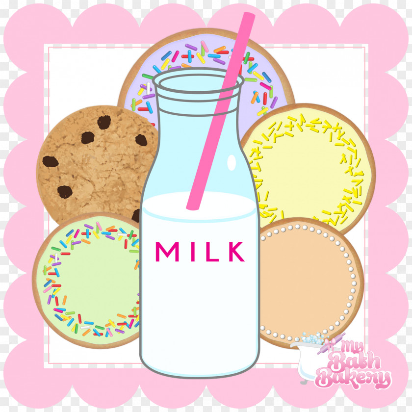 Sugar Cookies With Sprinkles Clip Art Food Product Pattern PNG