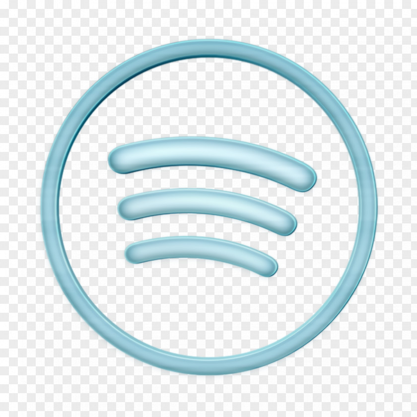 Turquoise Microsoft Azure Social Media Icon PNG