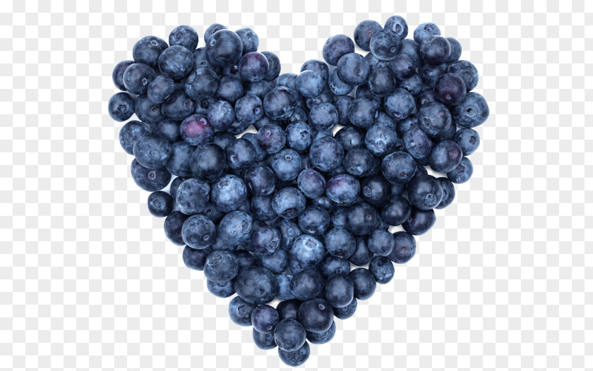 Blueberries Smoothie Blueberry Heart Fruit Antioxidant PNG