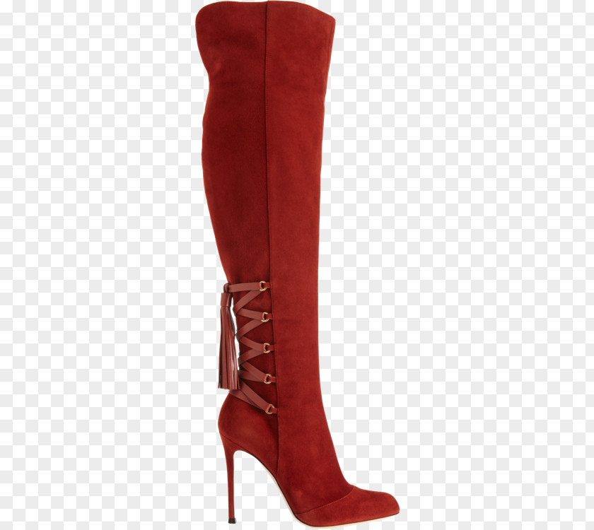 Kneehigh Boot Riding Suede High-heeled Shoe Knee-high PNG