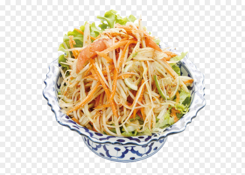 Salade De Crevettes Chow Mein Chinese Noodles Lo Pancit Fried PNG