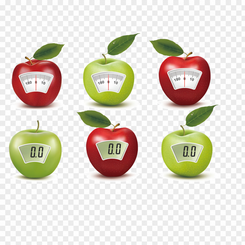 Vector Apple Clock Fruit Vegetable Clip Art PNG