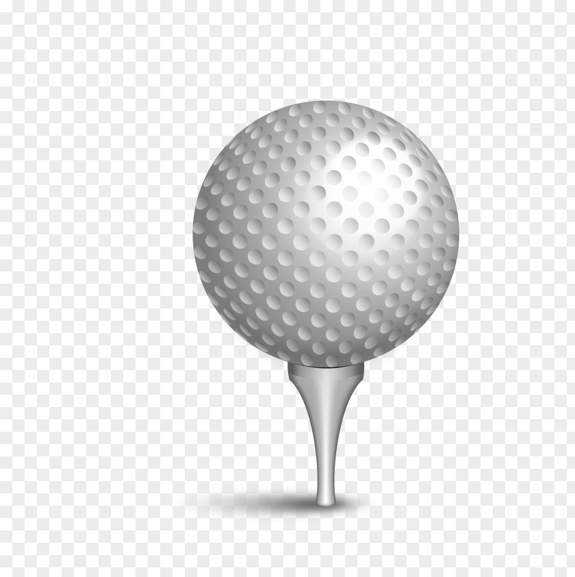 Vector Golf Ball Tee PNG