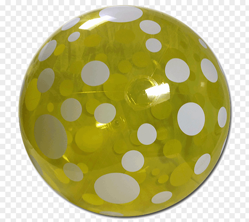 Yellow Dot Sphere PNG