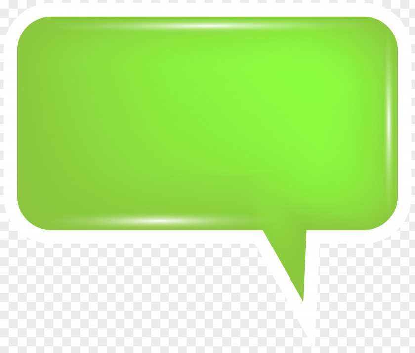 Bubble Speech Green Transparent Clip Art Image Rectangle PNG