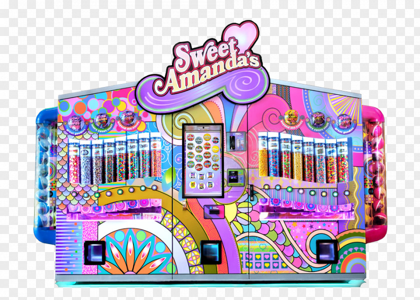Candy Cotton Vending Machines Gingerbread House PNG
