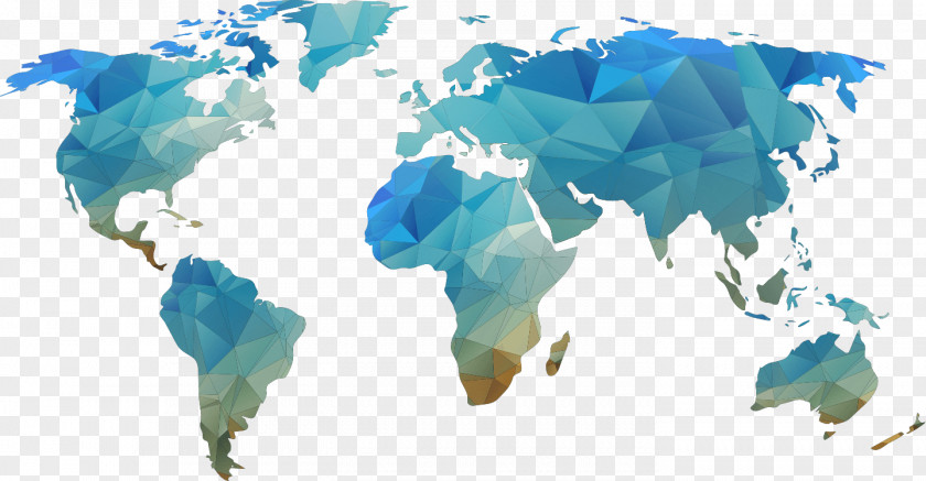 Color World Map Lattice United States Globe PNG