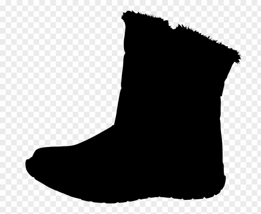 M Shoe Boot Font Walking Black & White PNG