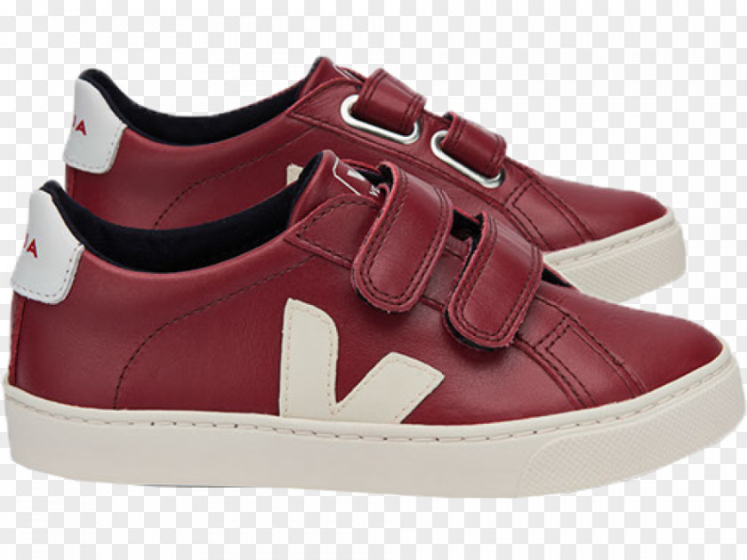 Marsala Veja Sneakers Organic Cotton Shoe Footwear Leather PNG