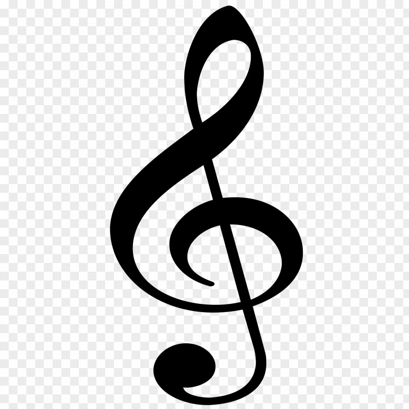 Musical Note Clef Treble Sol Anahtarı PNG