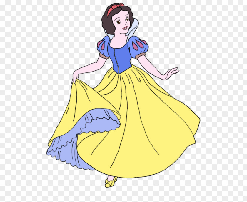 Snow Line White Ariel Belle Disney Princess Seven Dwarfs PNG