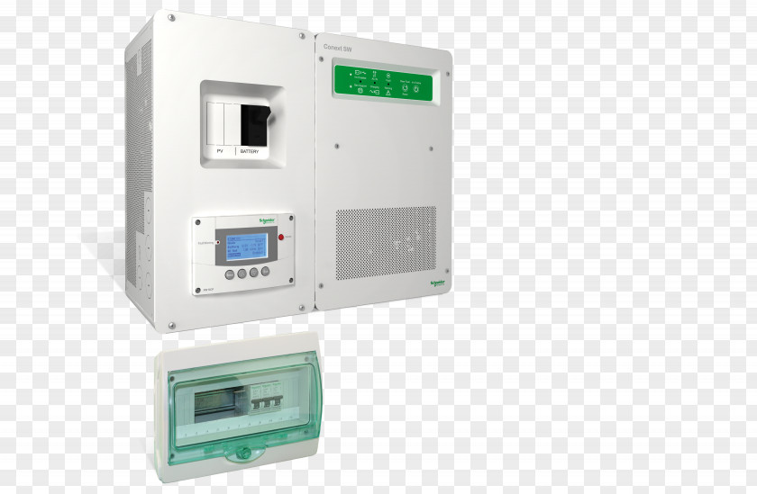 Solar Generator Battery Charger Power Inverters Schneider Electric Panels Circuit Breaker PNG