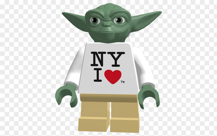 Toy New York City Yoda Lego Star Wars III: The Clone Minifigure PNG