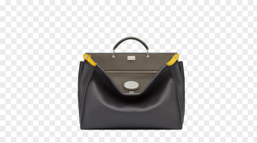 Bag Handbag Fendi Tote Leather PNG