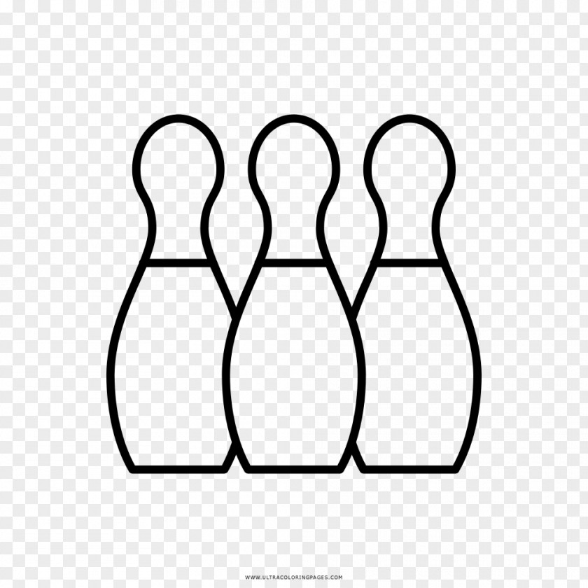 Bowling Pin Drawing Coloring Book Game PNG