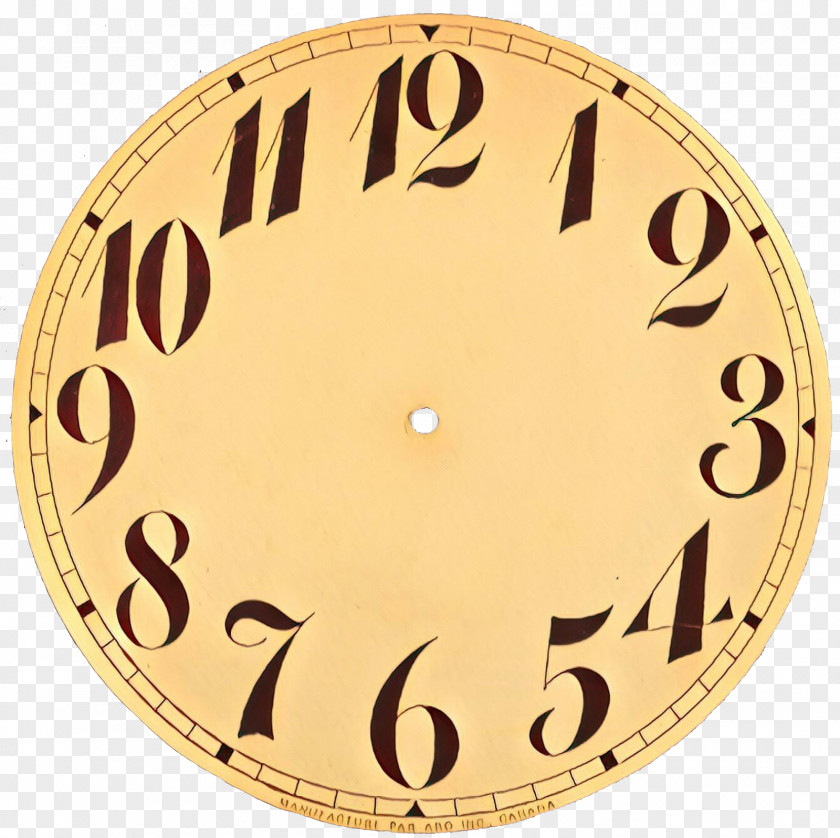 Metal Beige Circle Time PNG