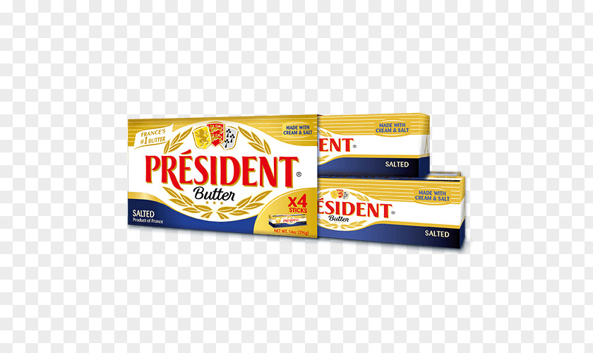 Milk Cream Butter Président Flavor PNG