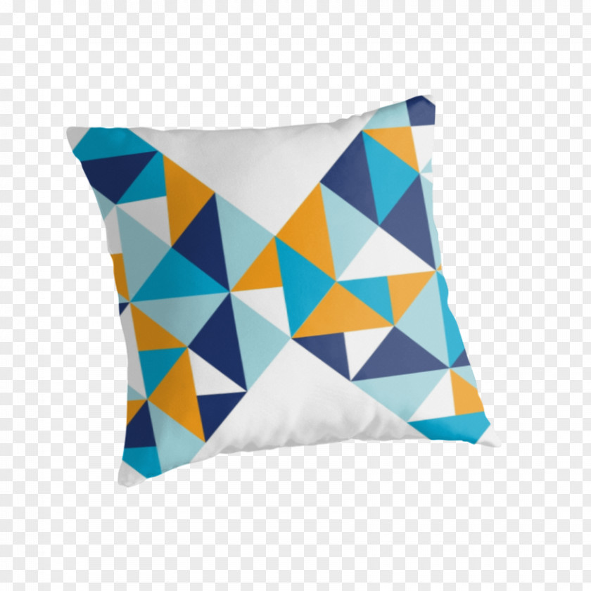 Pillow Throw Pillows Cushion Triangle PNG