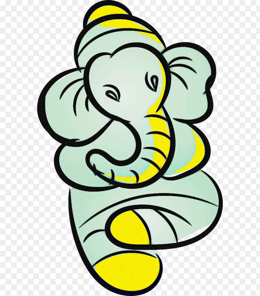 Cartoon Flower Yellow Meter Insects PNG