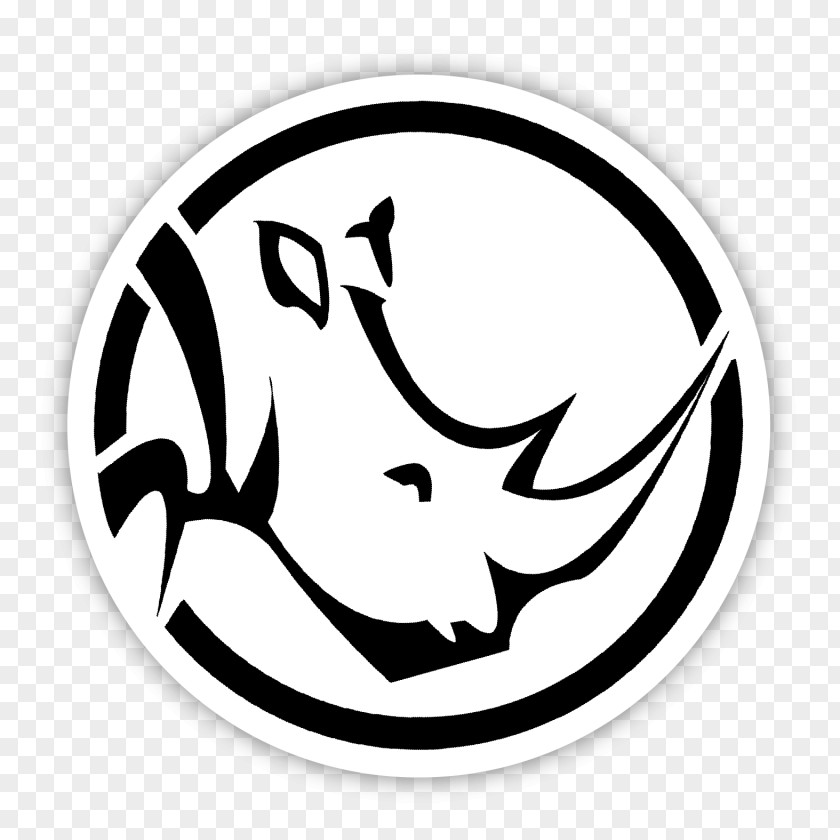 Construction Supplies Logo Clip Art Rhinoceros Design PNG