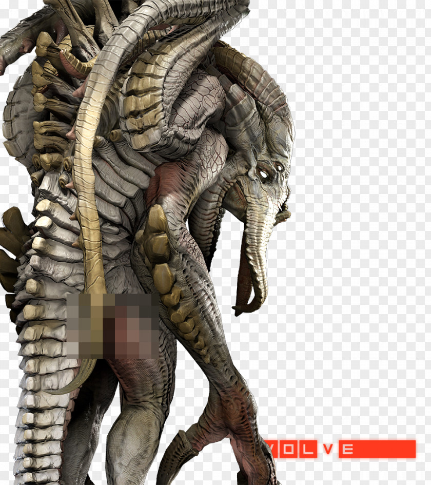 Creature Evolve PlayStation 4 Kraken Turtle Rock Studios Monster PNG