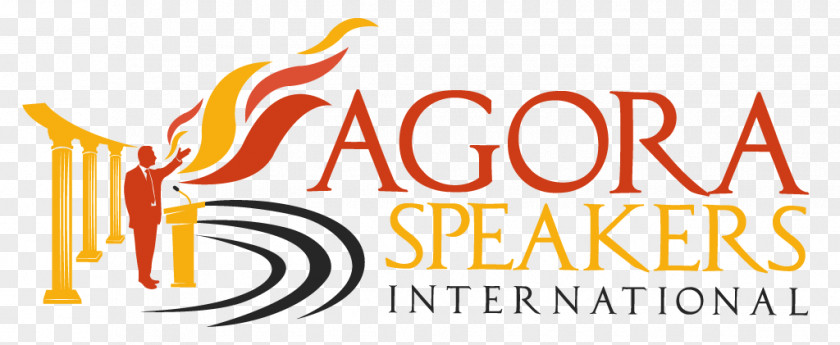 Logo Loudspeaker Agora Orator Font PNG