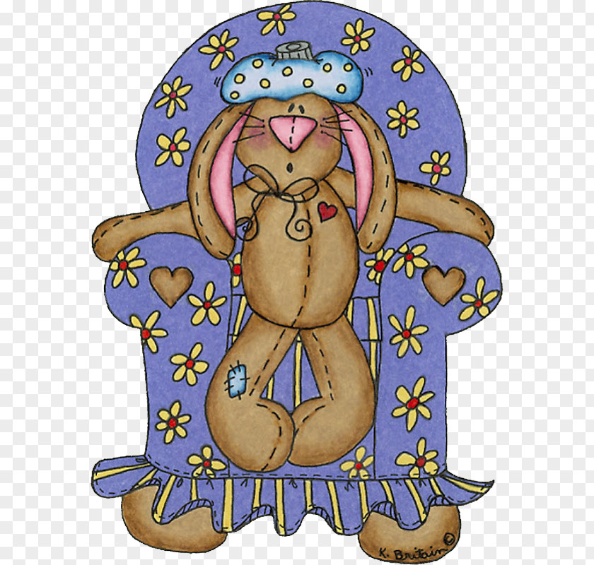 Rabbit Sitting On The Sofa Drawing Couch Clip Art PNG