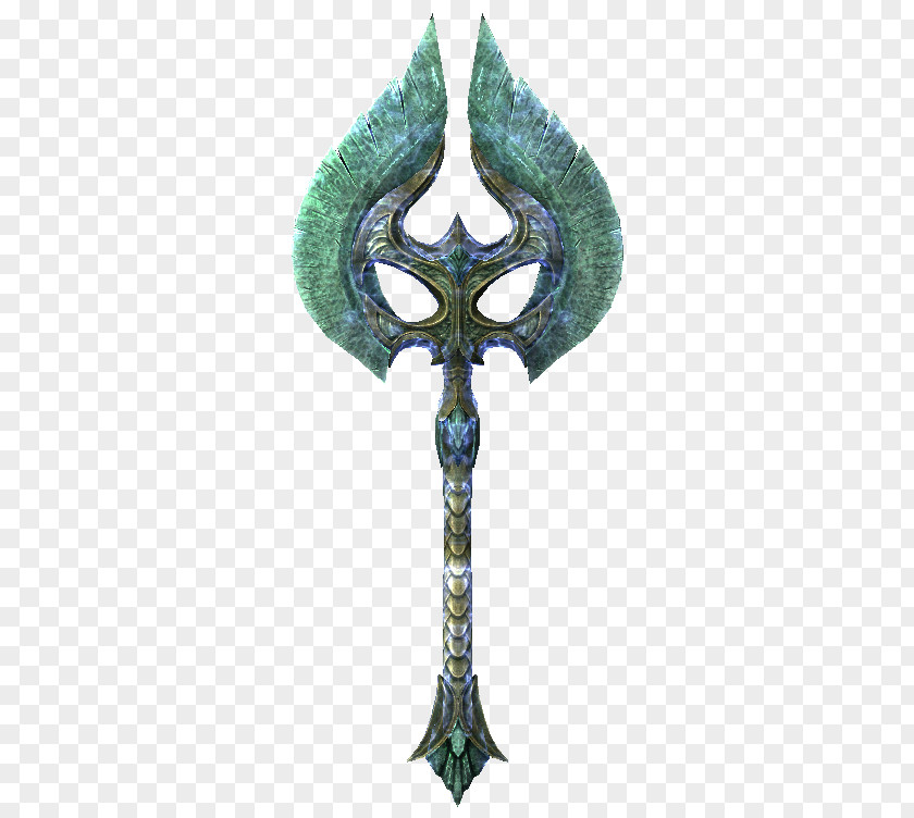 Weapon The Elder Scrolls III: Morrowind Oblivion V: Skyrim – Dragonborn Online Battle Axe PNG