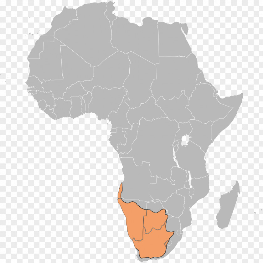 Africa Blank Map Clip Art World PNG