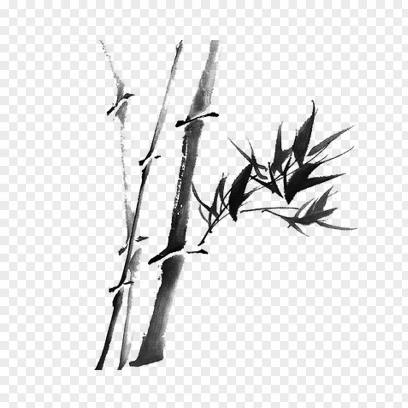 Chinese Painting Ink Wash Gongbi PNG