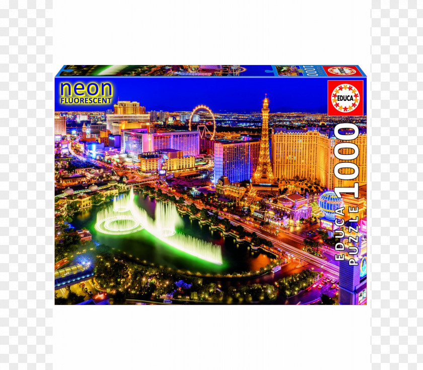 Las Vegas Jigsaw Puzzles Valley Educa Borràs PNG