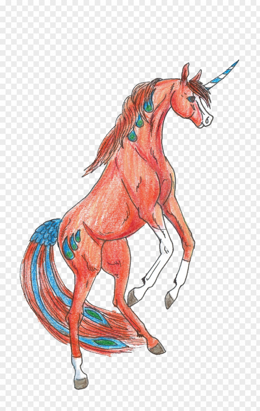 Merida Mustang Pack Animal Halter Unicorn Mane PNG