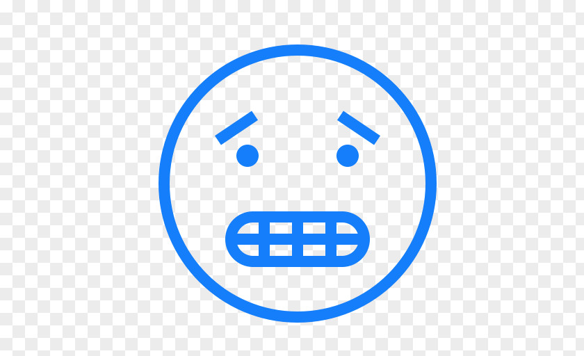Smiley Emoticon Worry Anxiety PNG