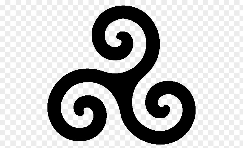 Triskelion Celtic Knot Symbol Clip Art PNG