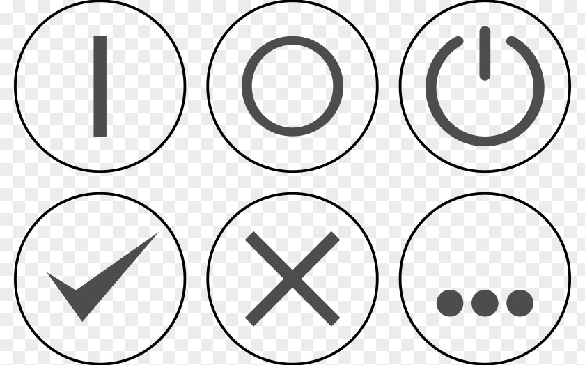 Interface Electrical Switches Power Symbol Clip Art PNG
