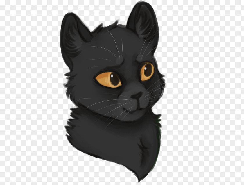 Kitten Bombay Cat Black Domestic Short-haired Whiskers PNG