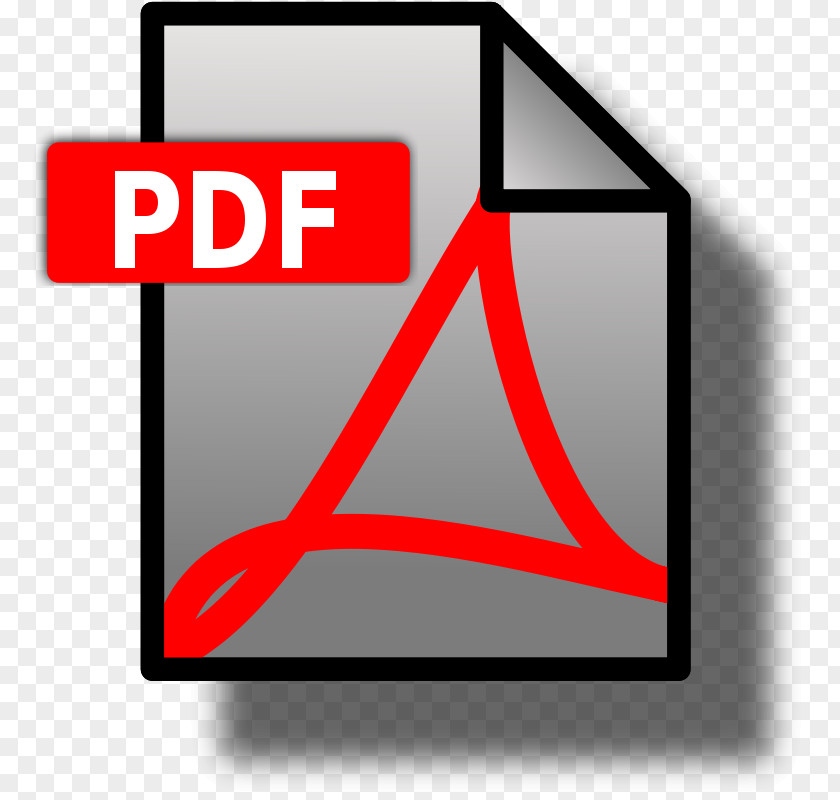 Pdf Cliparts Portable Document Format Clip Art PNG