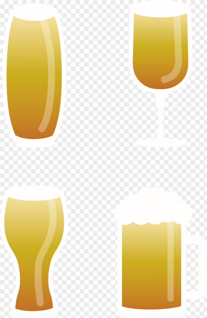 Drink Beer Orange Juice Glassware PNG