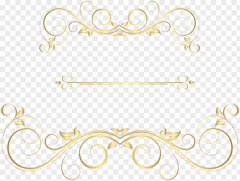 Gold Lace Laurel Wreath Clip Art PNG